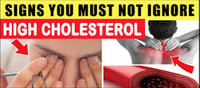 What happens when cholesterol levels are high???